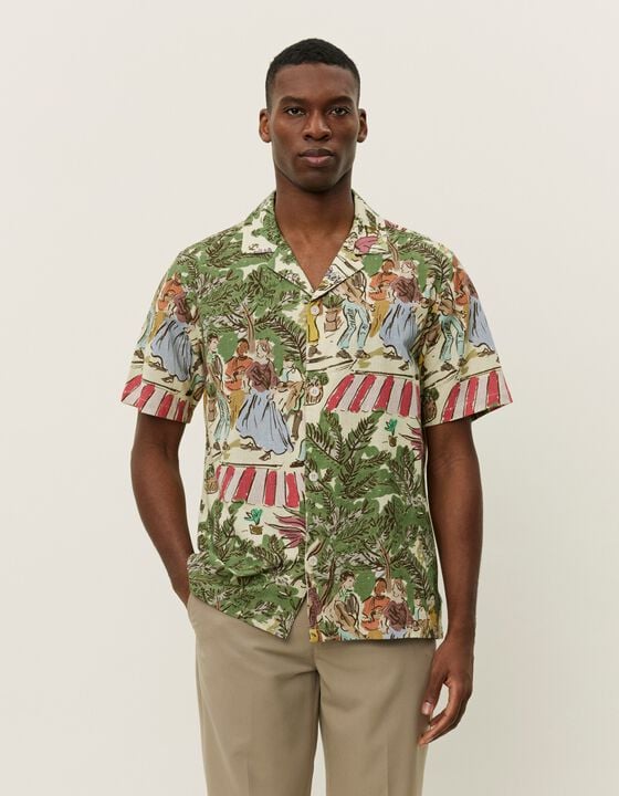 Lukas AOP Dancing SS Shirt