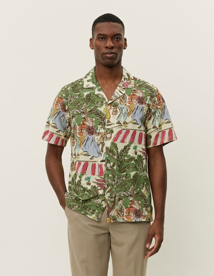 Lukas AOP Dancing SS Shirt