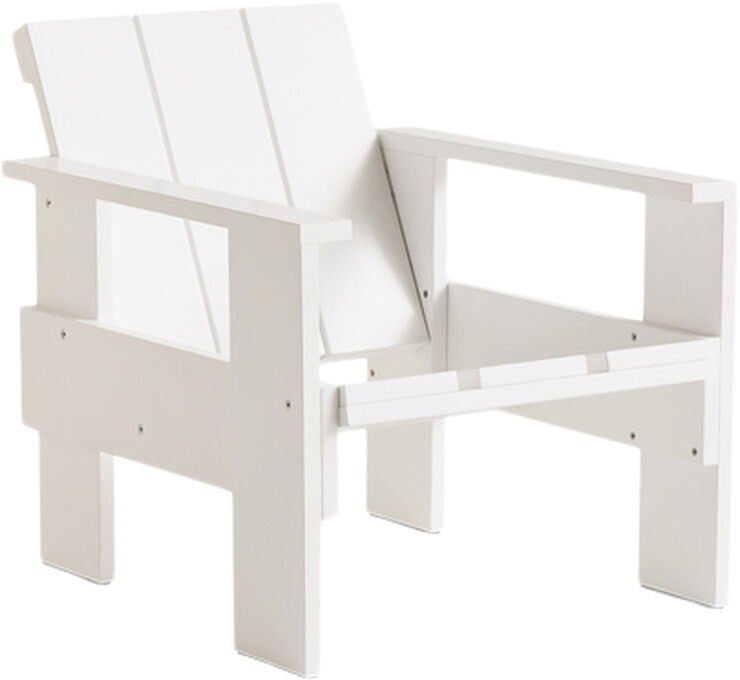 Crate Lounge Chair-White water-base