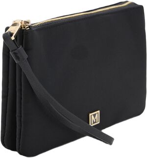 Nylon purse with zip
