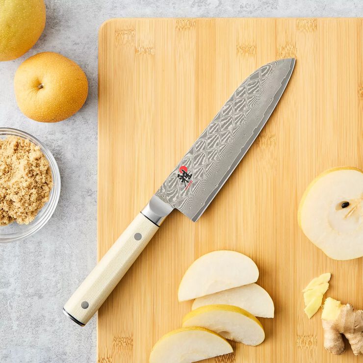 Mikoto Santoku kniv 180 Fin egg