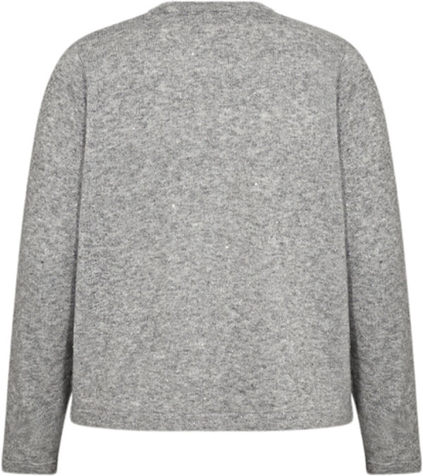 Curvy WA-KLIO 3 Cardigan Lys grå