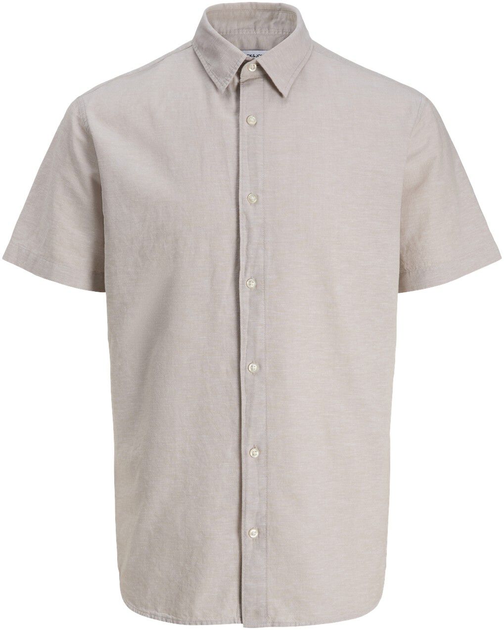 Jjebreeze Linen Blend Shirt S/S Sn Jnr