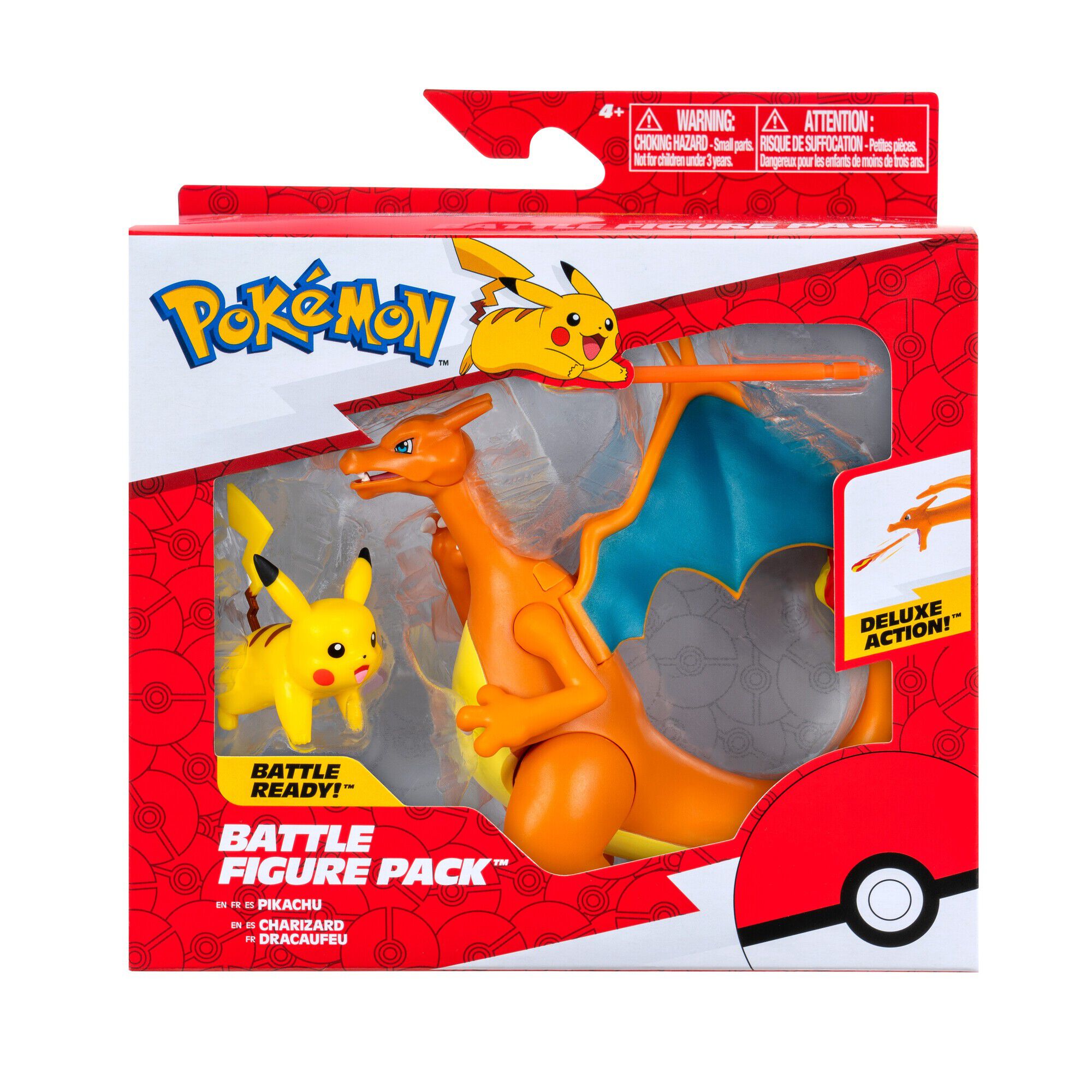 POKEMON FIGURE SET 2 PK CHARIZARD AND PI