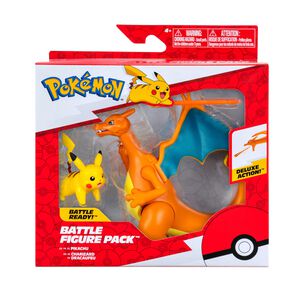 POKEMON FIGURE SET 2 PK CHARIZARD AND PI