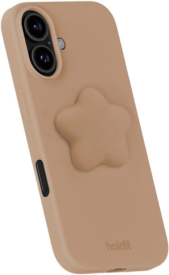 Silicone Sticker Star Beige