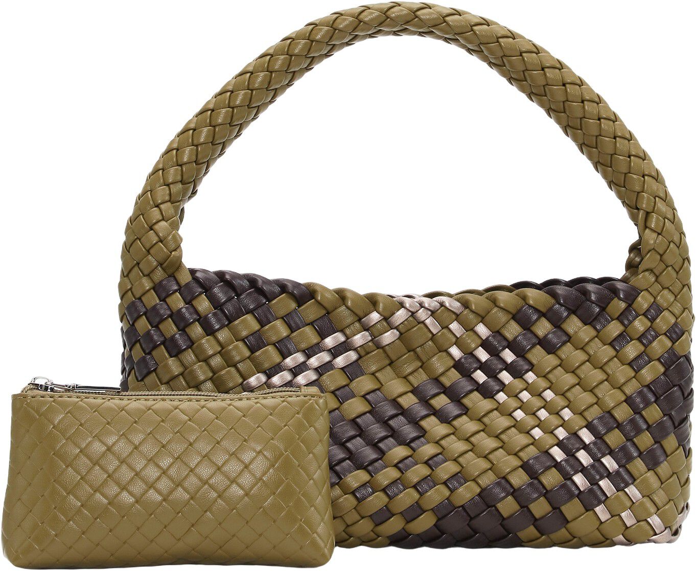 Woven Mini Bag + Pouch