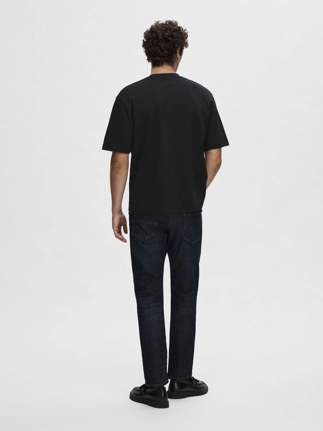 SLHLOOSEOSCAR SS O-NECK TEE NOOS