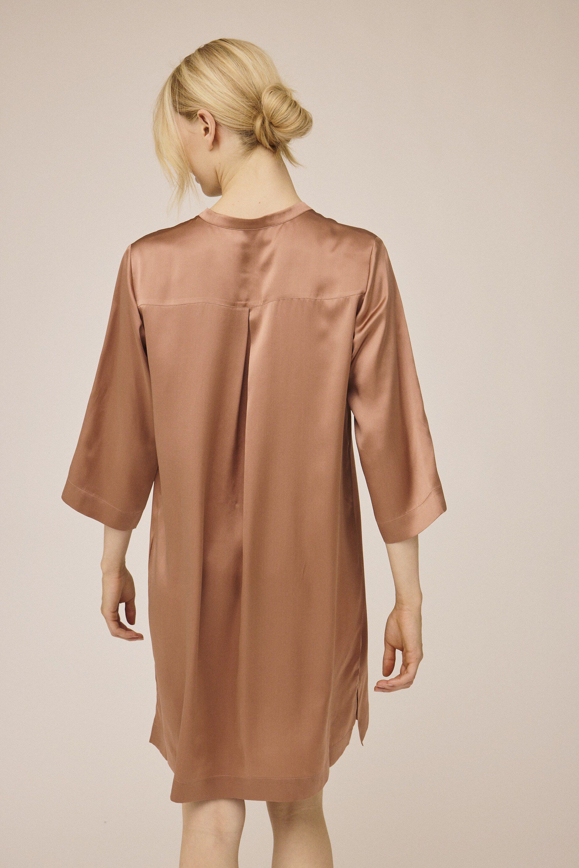 Moon 15 G - Night Shirt Dress, 100% Silk