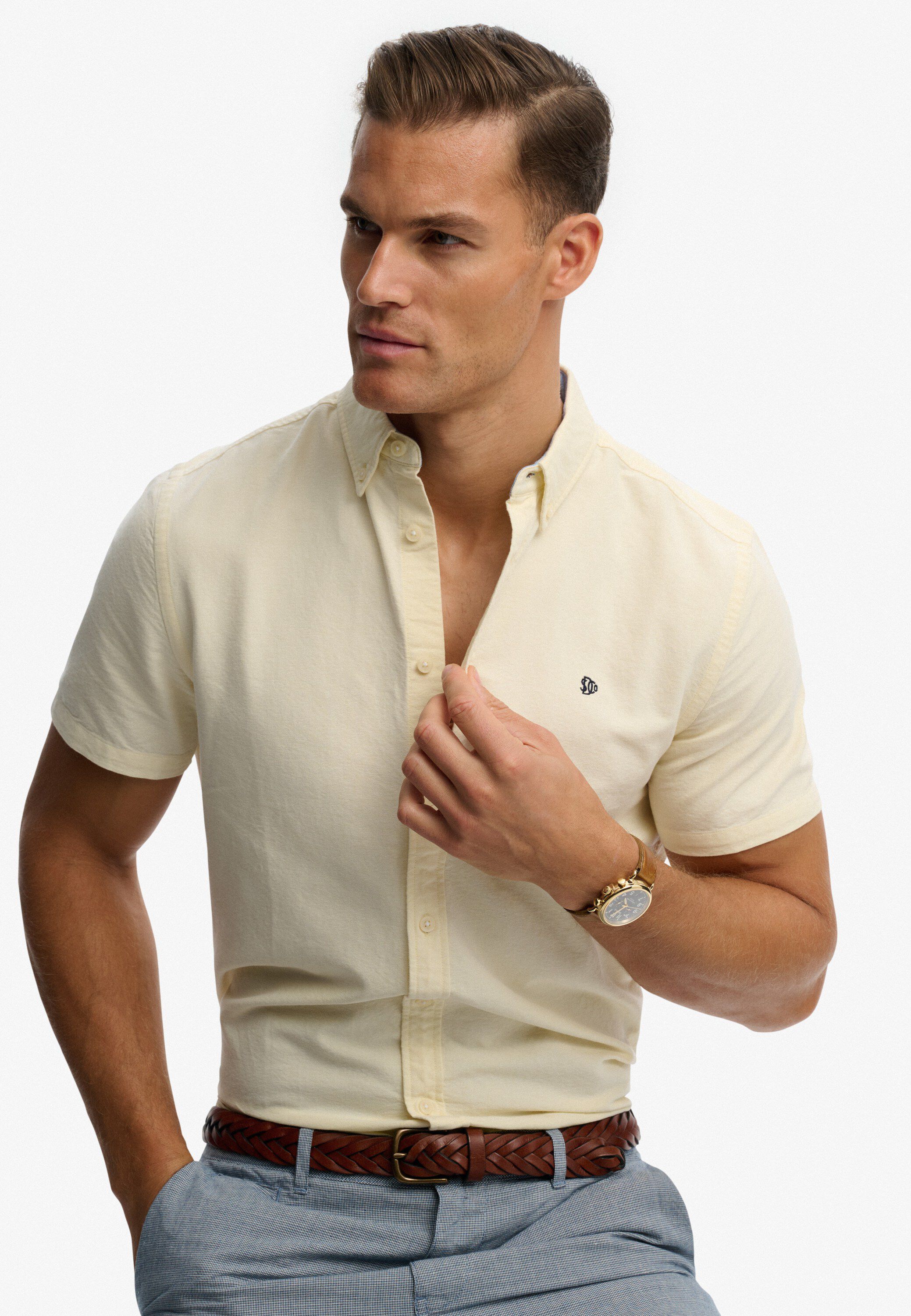 PREPPY OXFORD S/S SHIRT