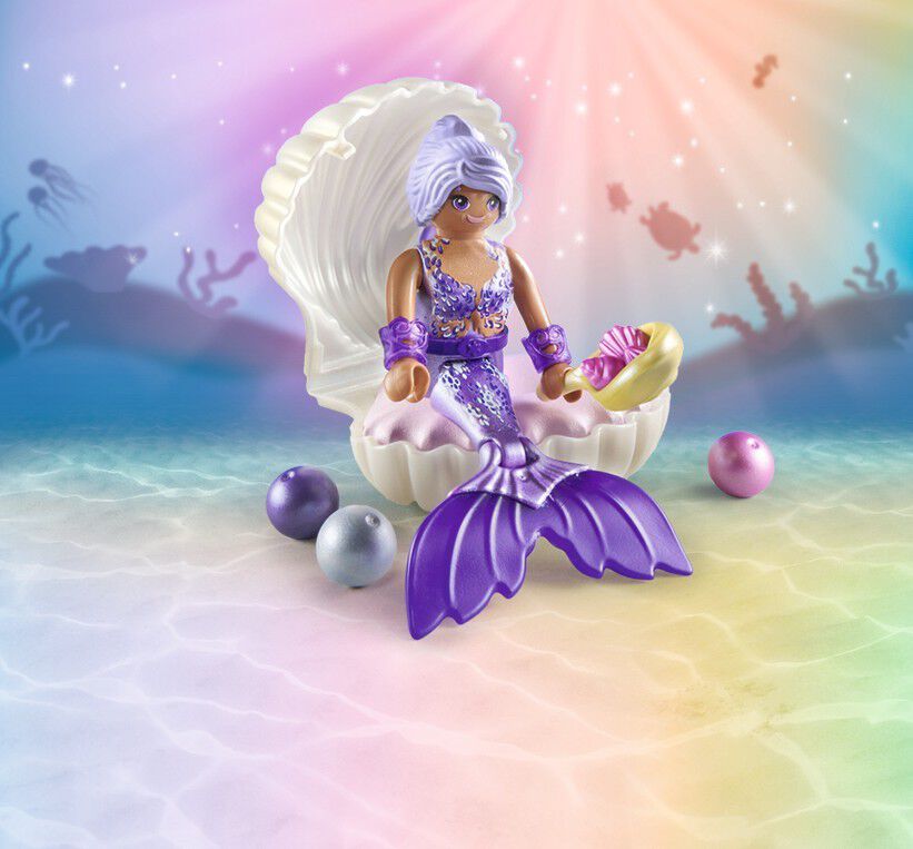 Mermaid with Pearl Seashe
