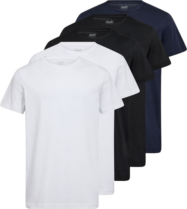 Claudio 5-pack t-shirt cotton