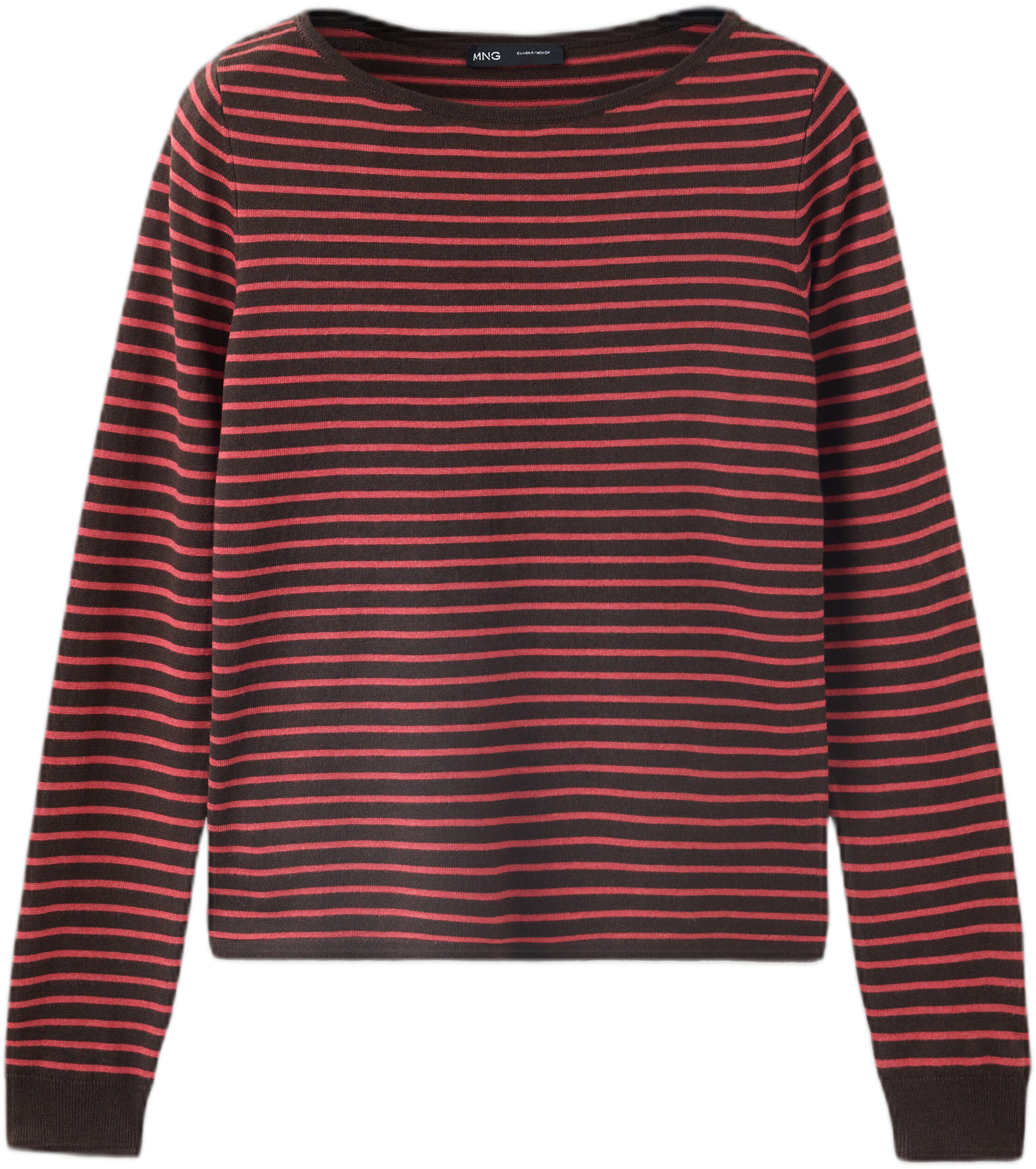 Knit striped sweater