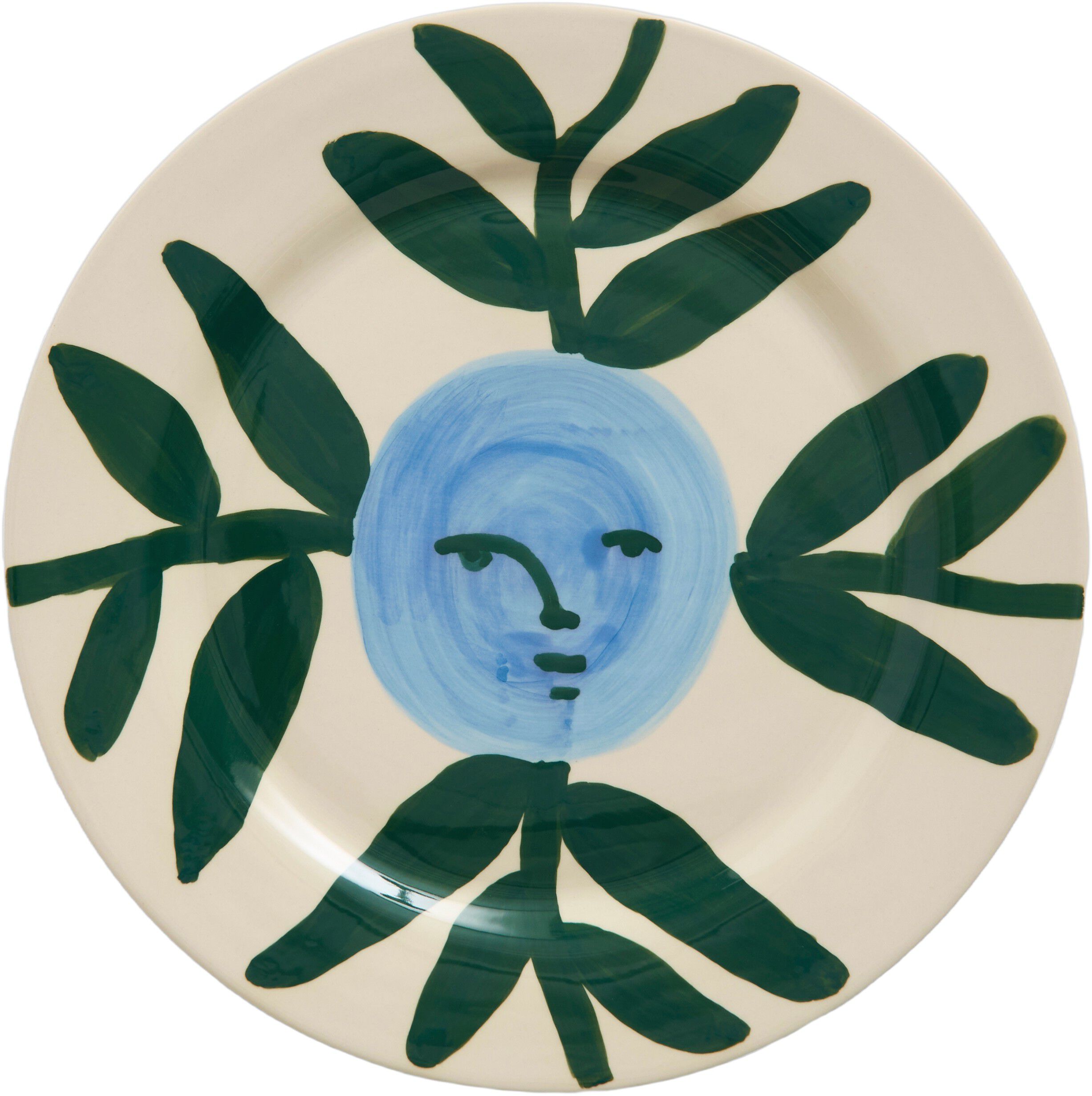 La Pittura Plate - &Oslash;28,5 - Moon face vine