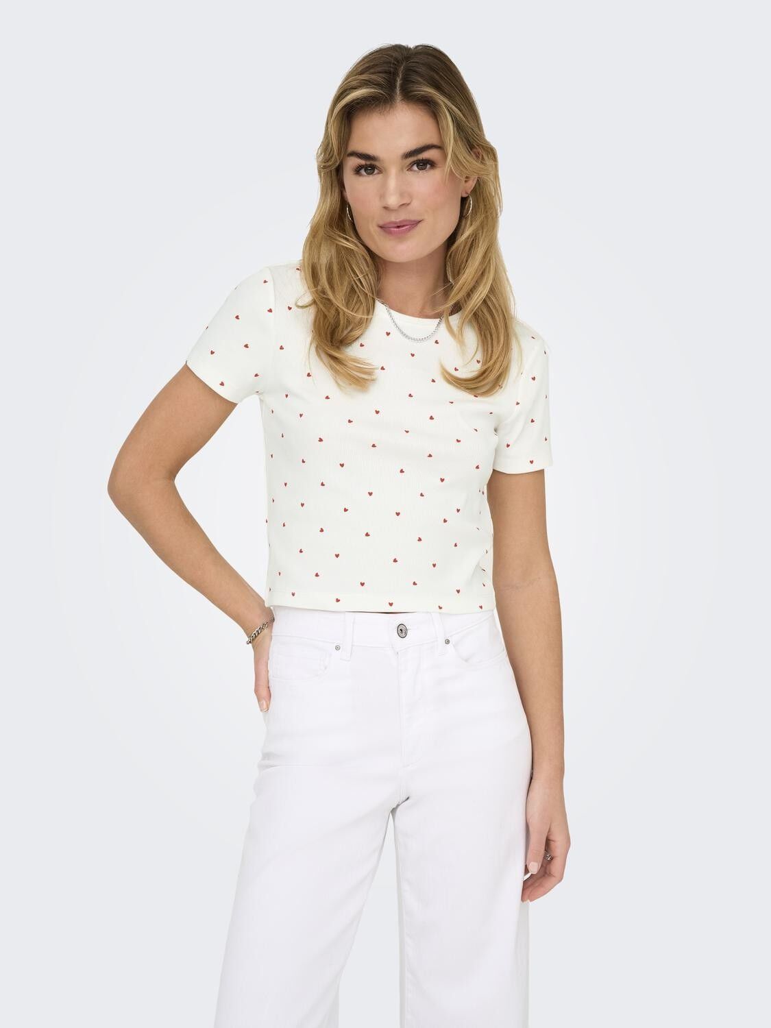 Onlfenja S/S Aop Top Jrs Noos