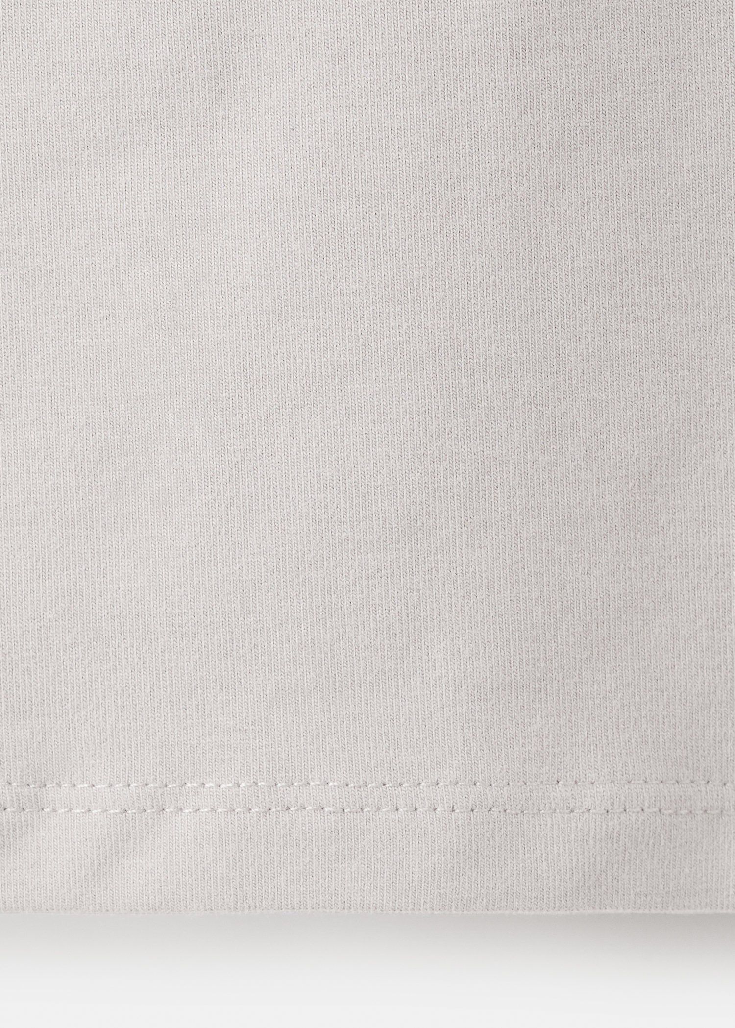 Long sleeve cotton t-shirt