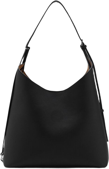 Shopper bag with buckle