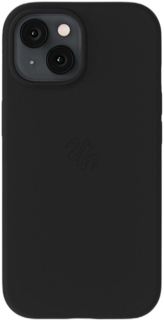 Silicone Case MagSafe Compatible iPhone 15/14 Black