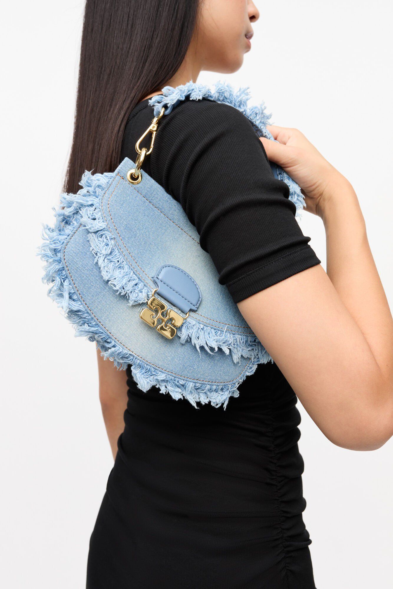 Apo-G Bag Mini Top Handle Denim Raw
