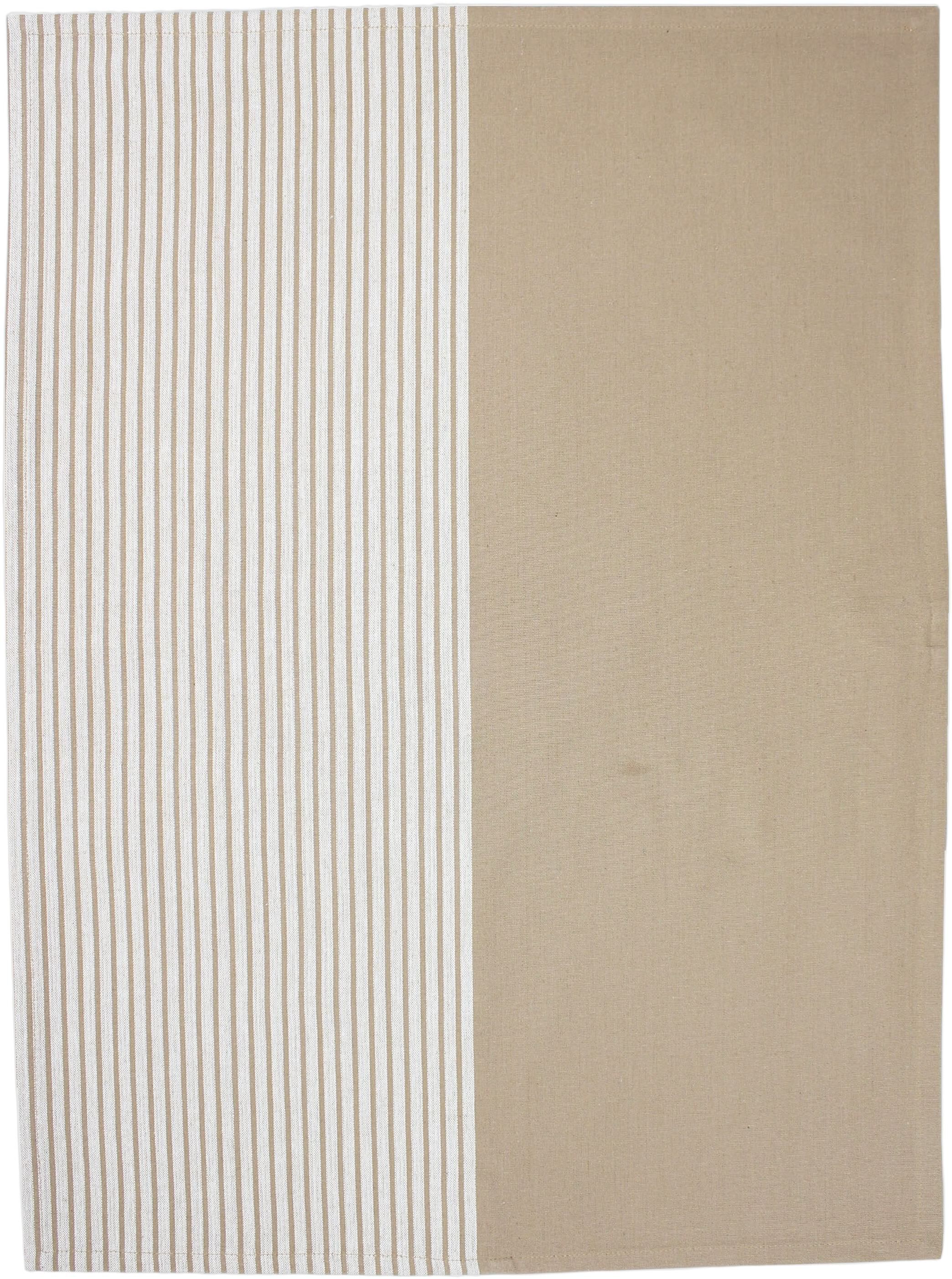Tea Towels 50x70 cm MIX - Stripe camle
