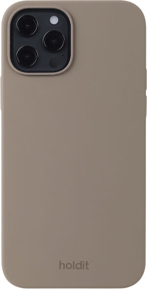 Silicone Case iPhone 12/12Pro Mocha Brown