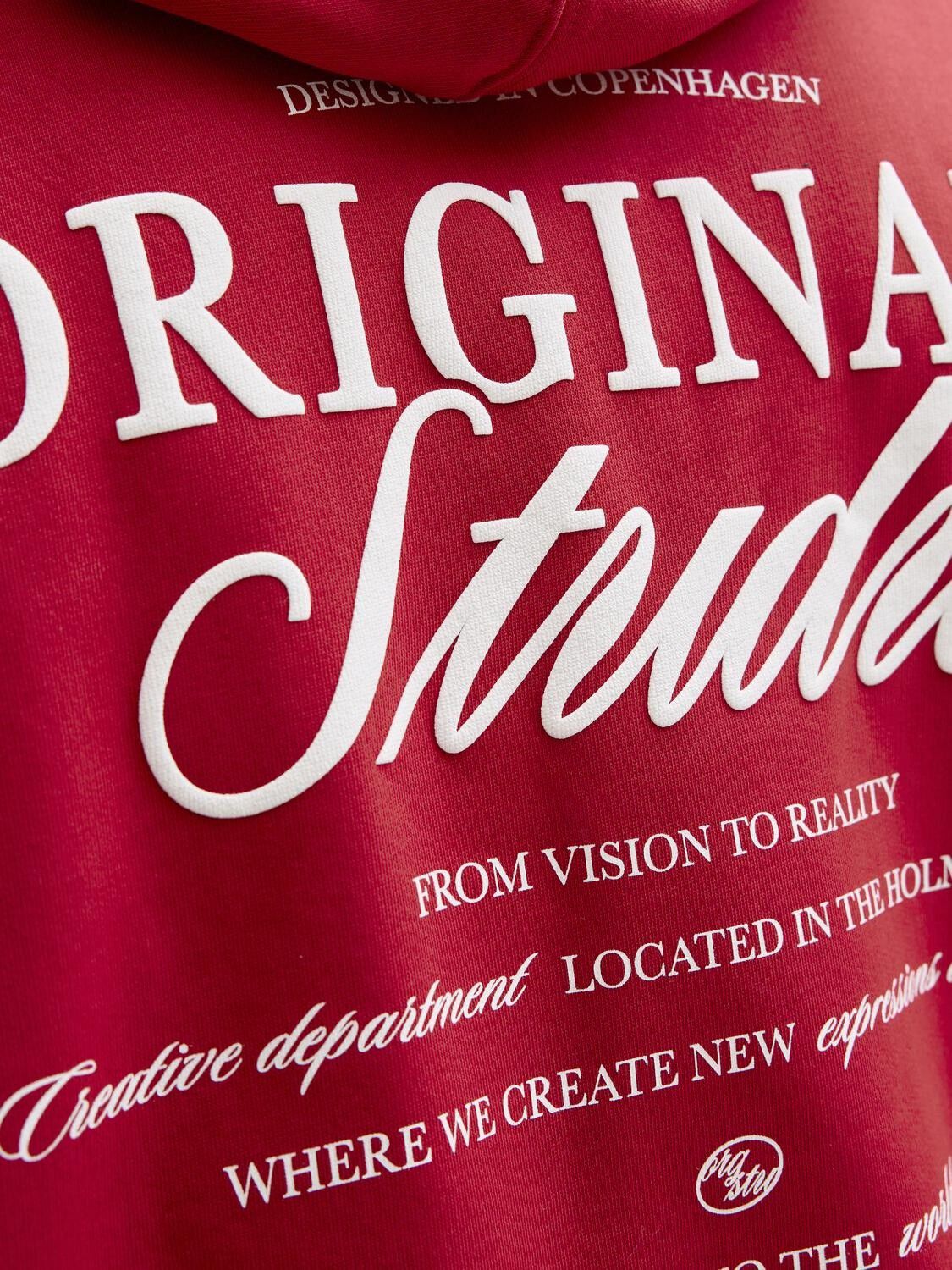 JORNORREBRO TYPO BACK SWEAT HOOD SN