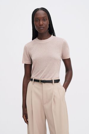 lyocell cashmere tee