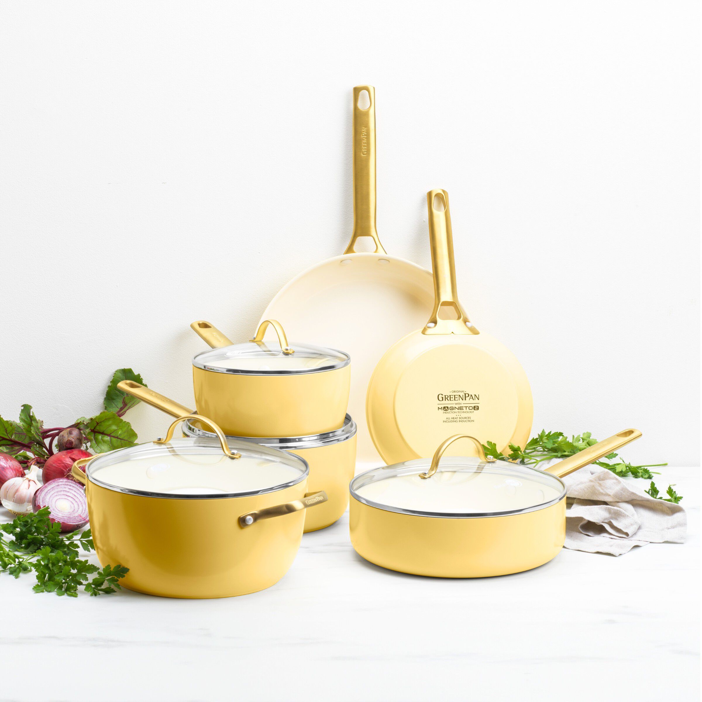 Greenpan Padova Cookware set 610pcs