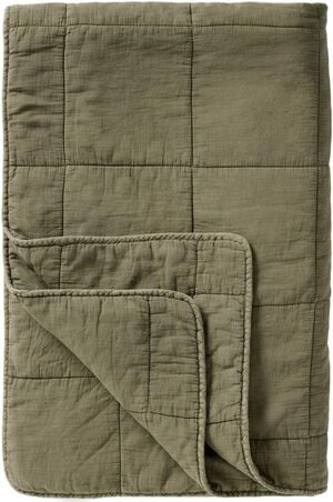 Vintage quilt eucalyptus green