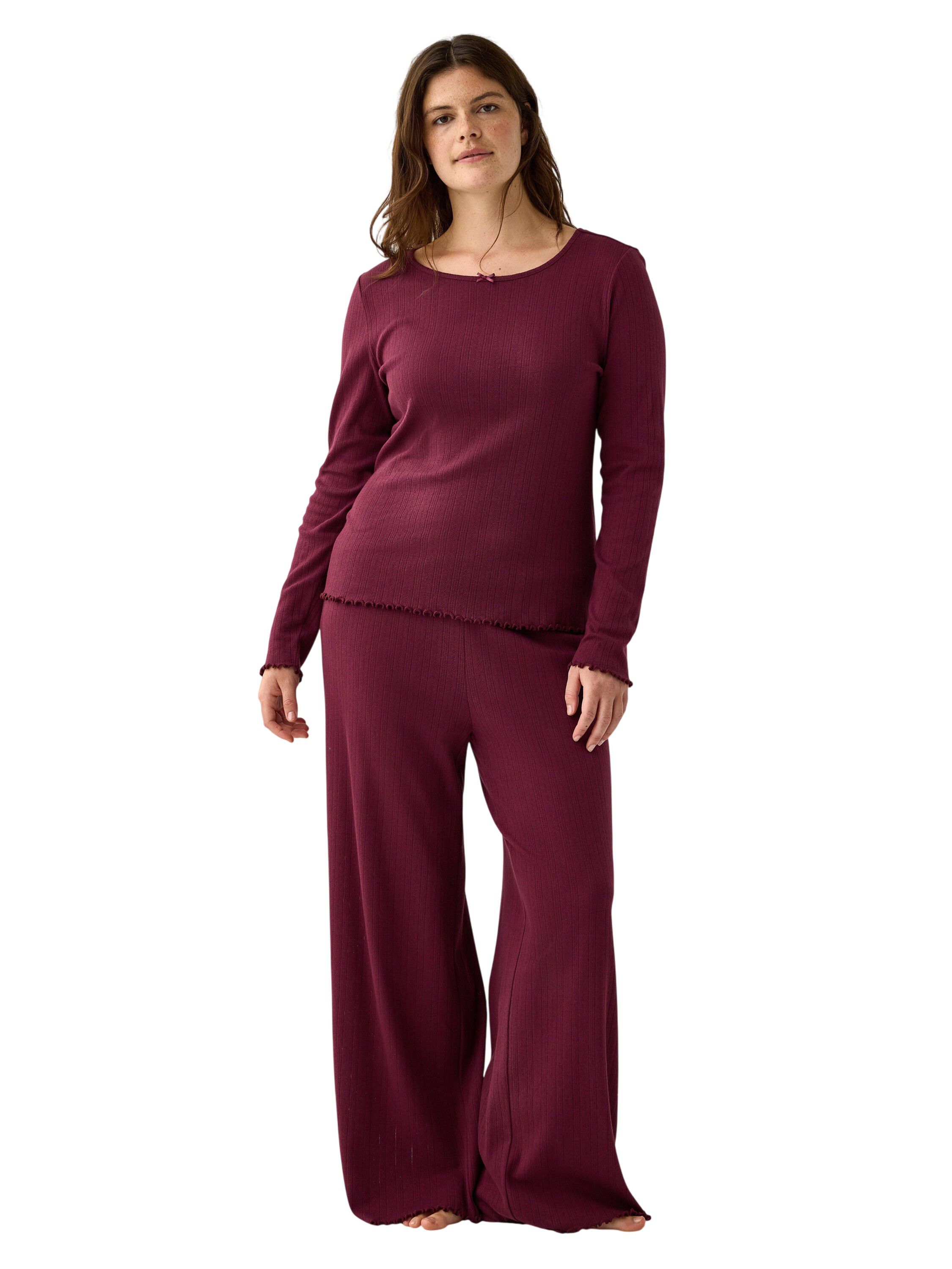 Trousers pointelle