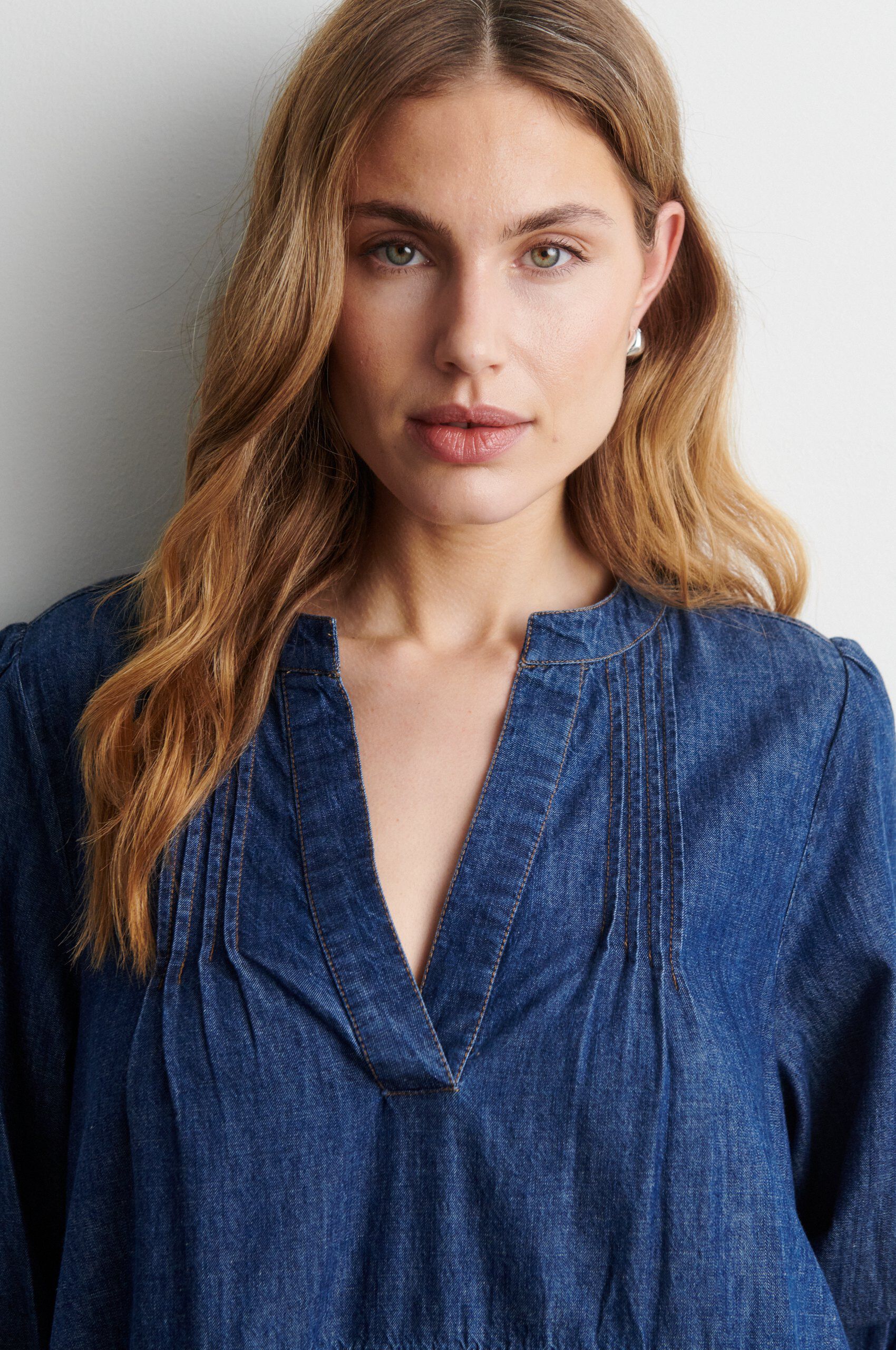 Evana Denim Tunic Dress