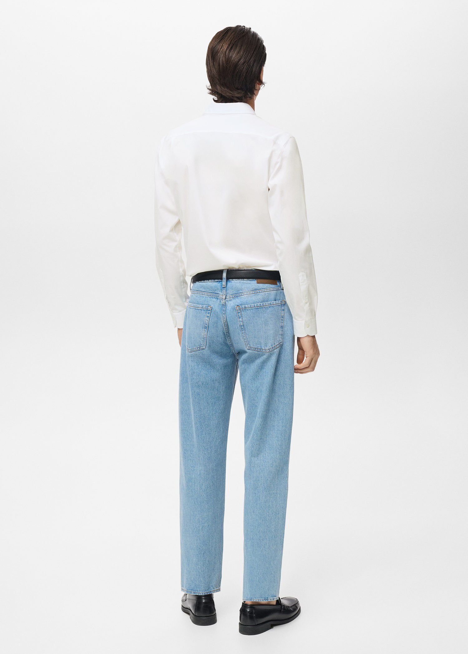 Regular-fit 100% cotton shirt