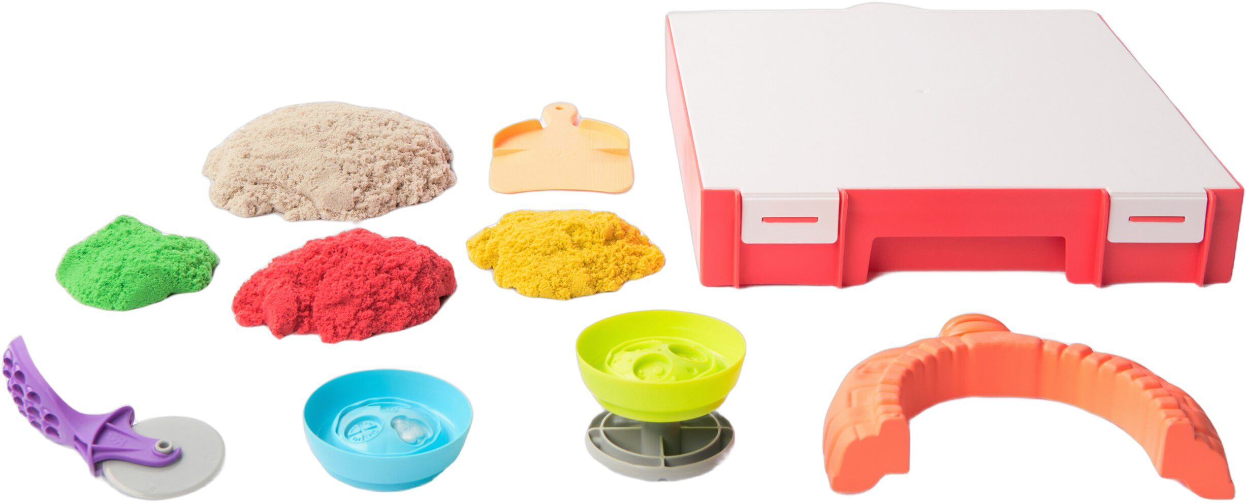 Kinetic Sand Squish Pizza