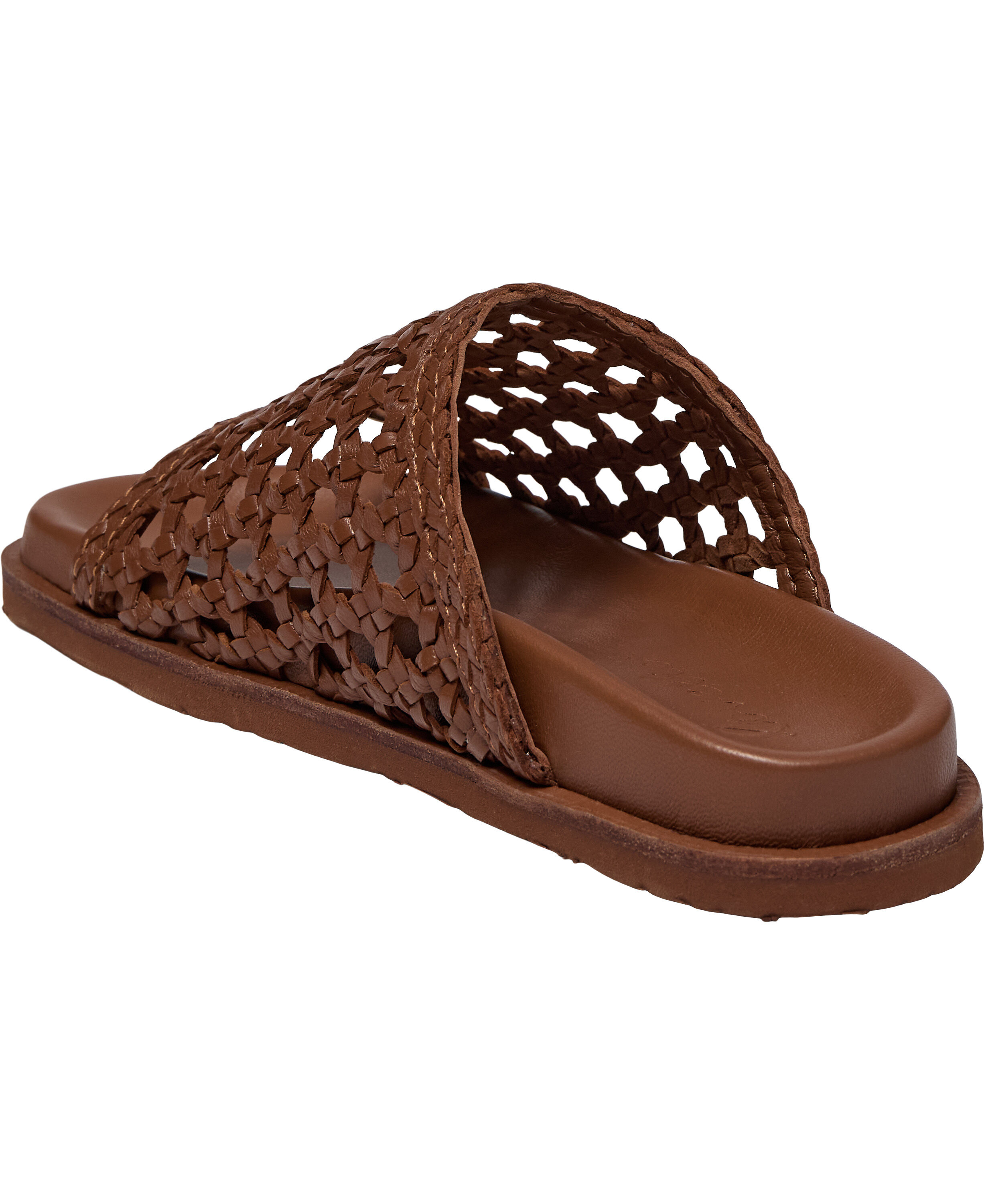 POSITANO - WOVEN LEATHER SLIDE