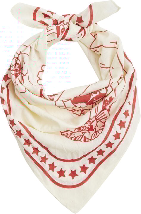 HAY Dogs Scarf-55 x 55-Off-white