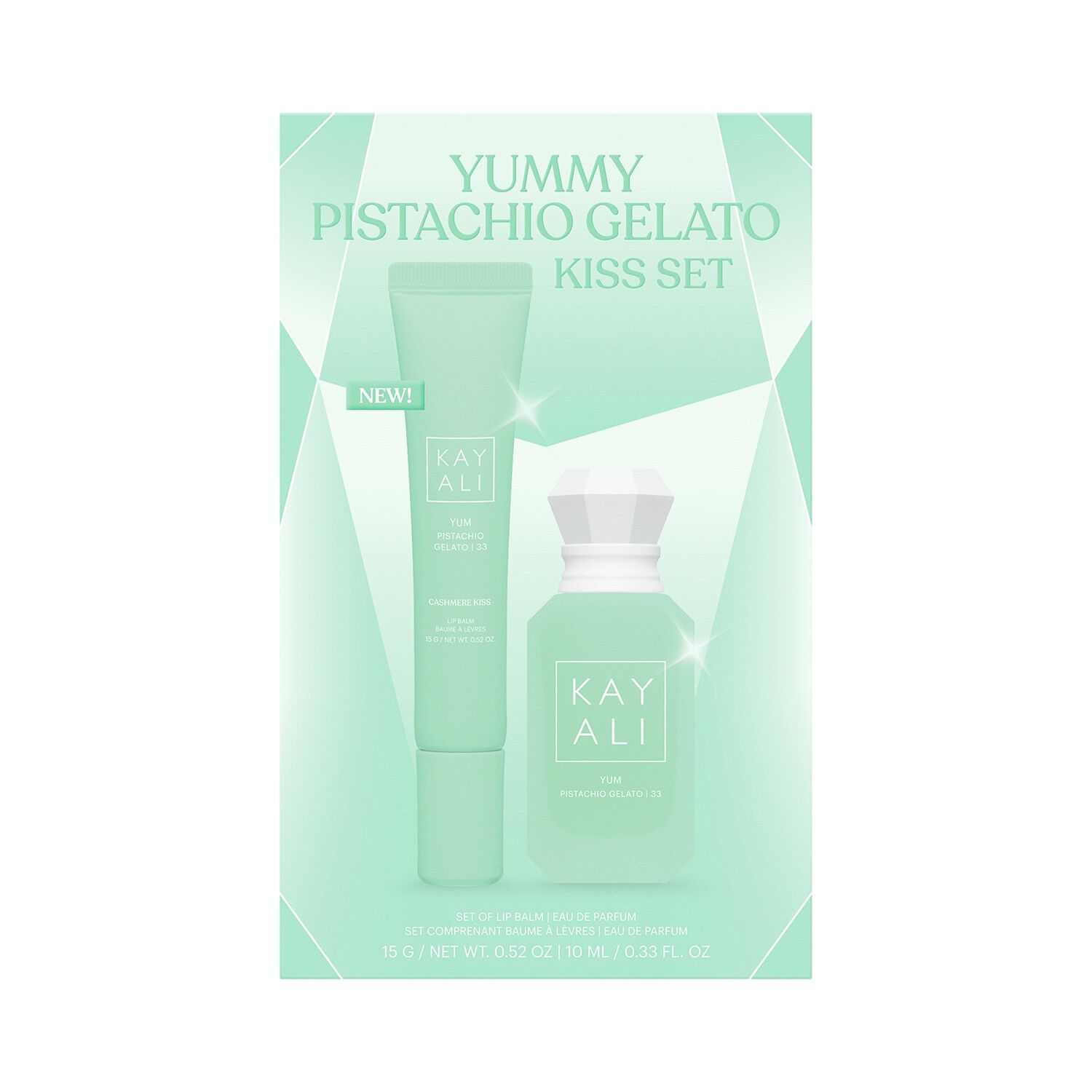 Yummy Pistachio Gelato Kiss Set - Parfymset