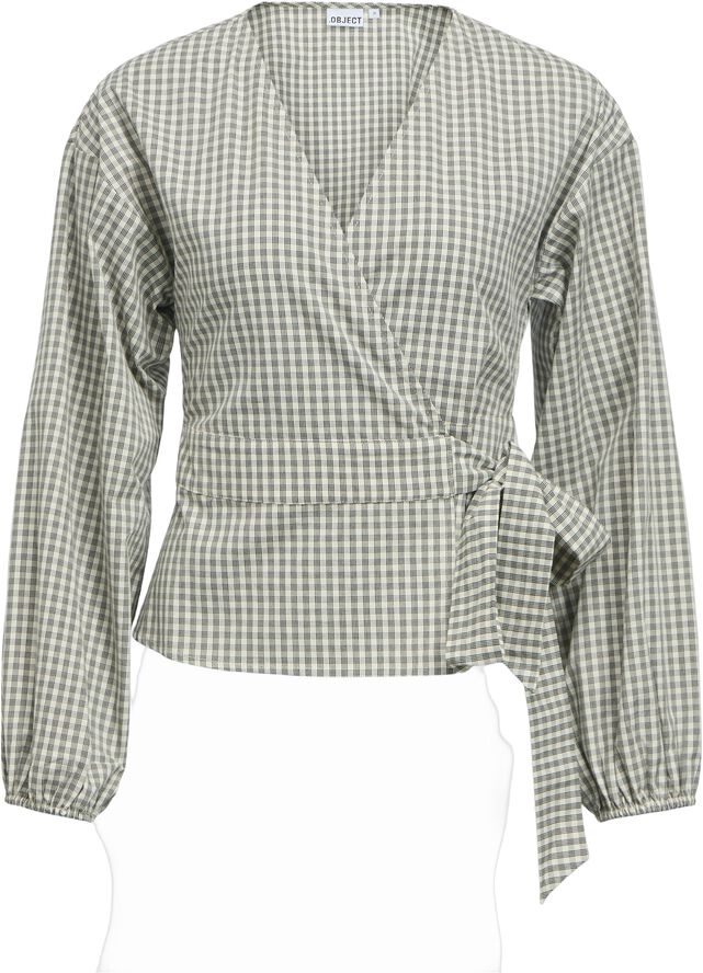 OBJANNA LS WRAP TOP E TNE 26