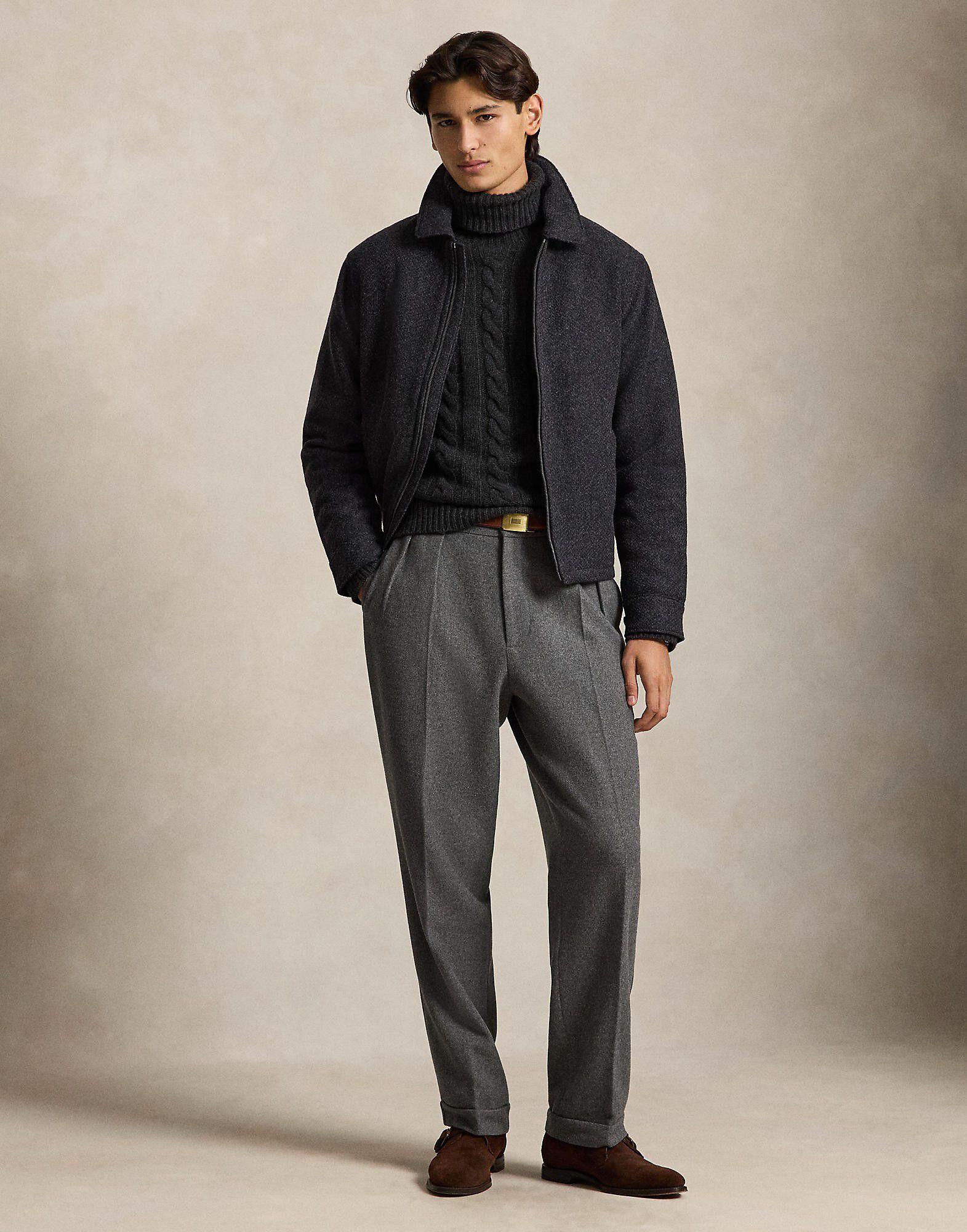 BRKN TWLL WOOL BLND-WVN-JACKET