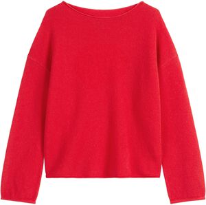 Pullover, longsleeve, boat neck