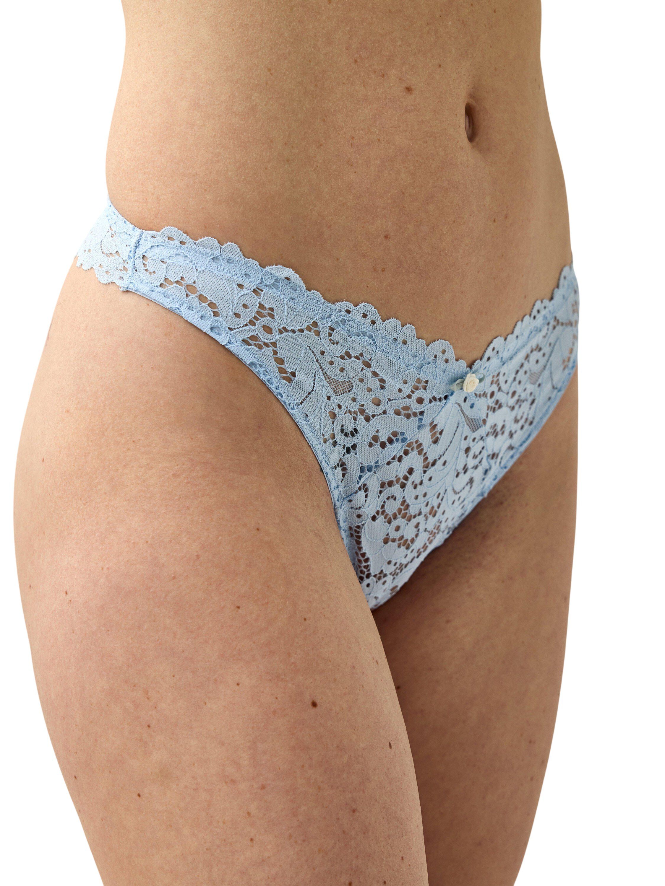 Thong with a regular waist and deli