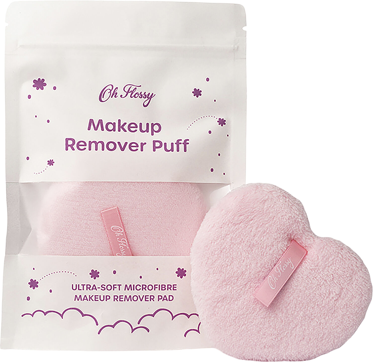 Oh Flossy - Make-up fjerner - Bomuldshjerte