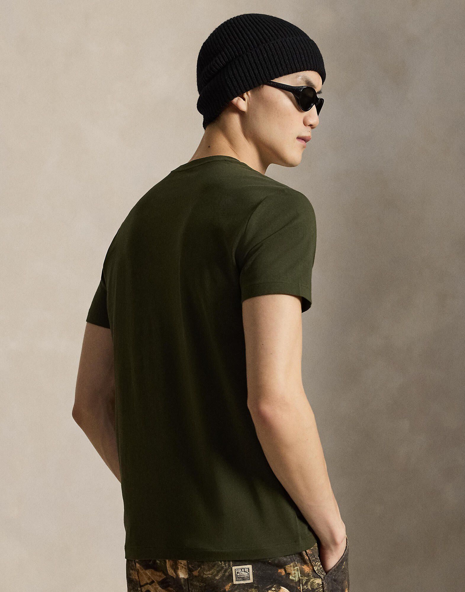 Custom Slim Fit Jersey Crewneck T-Shirt
