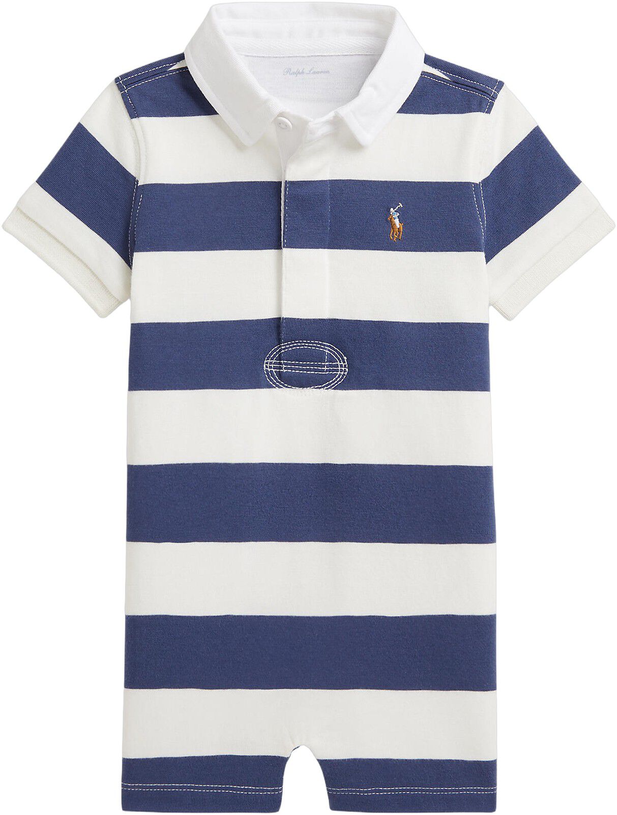 Striped Cotton Rugby Shortall