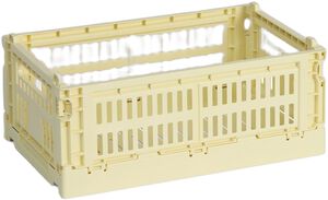 HAY Colour Crate-Small-Light yellow