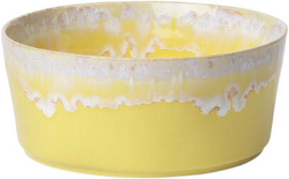 "Sk&Atilde;&yen;l Gres 50 cl 14 x 6 cm Gul Keramikk"