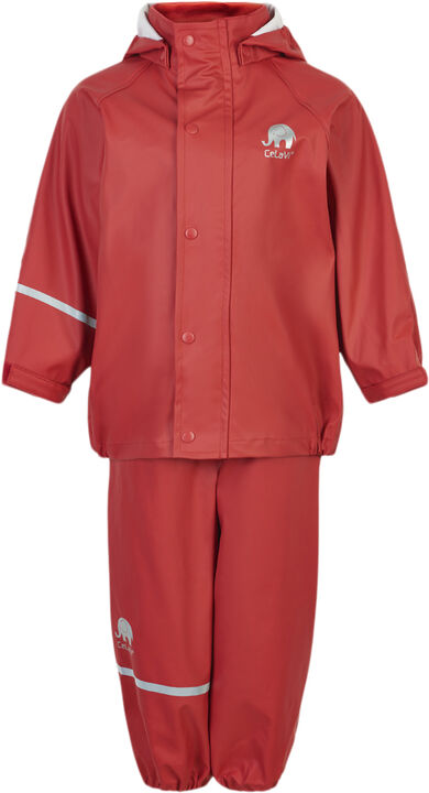 Basic rainwear set -solid PU