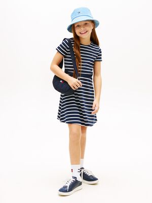 ESSENTIAL PUNTO SKATER DRESS SS
