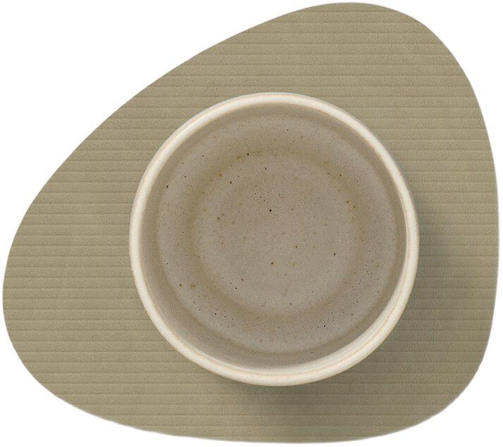 Glass Mat Curve Corduroy Herbal Dust