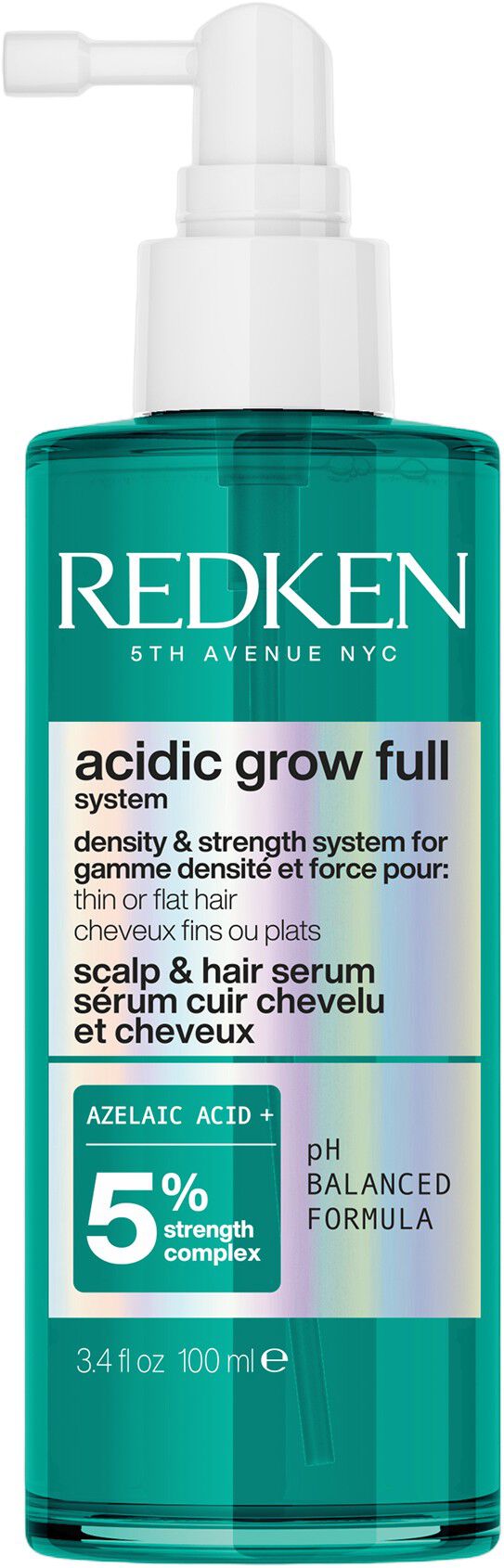 Acidic Grow Full System Scalp & Hair Serum for Thin or Flat Hair
