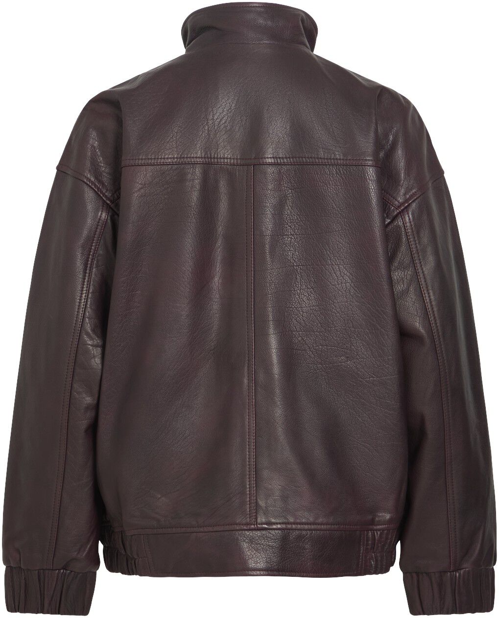 Rousimone L/S Oversized Leather Jacket/1